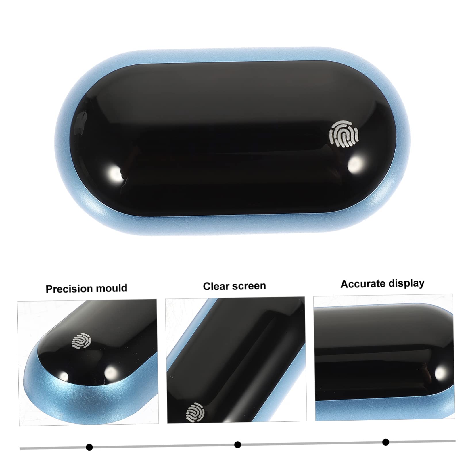 VANZACK 3piezas Digital De Acuario Portátil Medidor De Temperatura Para Peceras Pantalla Led Herramienta Precisa Para Tanques De Agua y Acuarios Para Hogar y Aficionados Los Peces
