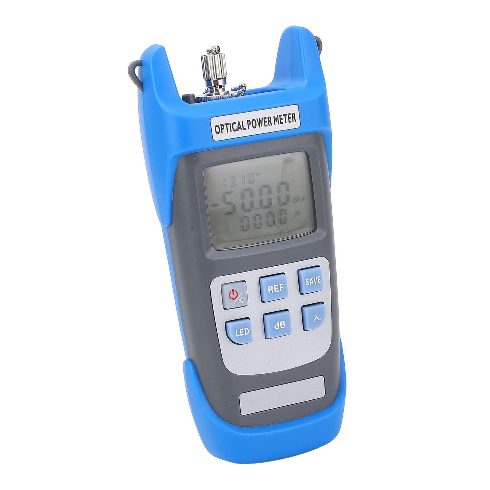 Electric Circuits Testing Device with Enhanced Accuracy Design Portable and Versatile Power Meter for Optical Cable Connectivity Ideal for Field Technicians