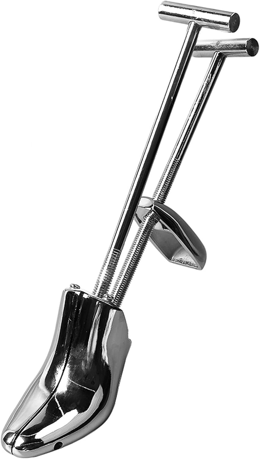 Professional Shoe Stretcher, Aluminum Alloy Shoe Widener Expander, Adjustable Shoe Trees for Various Shoes, Relieves Foot Pain with 5 Insoles, Perfect for Leather, Suede, Boots, Sn (High Heel)