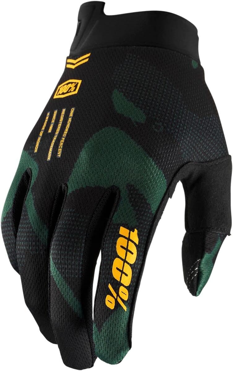 100%iTRACK Glove - Sentinel Black - MD