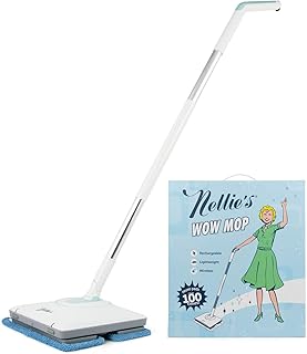Nellie's Wow Mop- Cordless, Light-Weight and Rechargeable