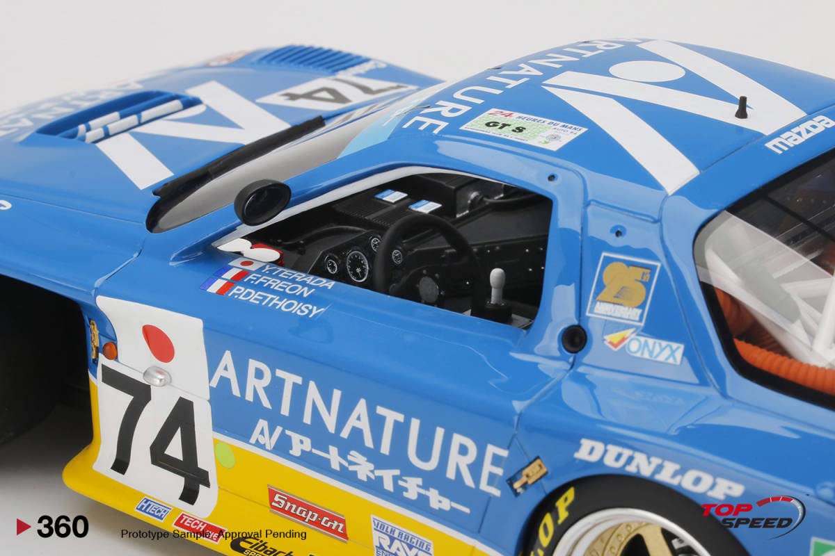 1000始・超希少・TOP SPEED 】1/18 マツダ RX-7 #74《1994 ル・マン