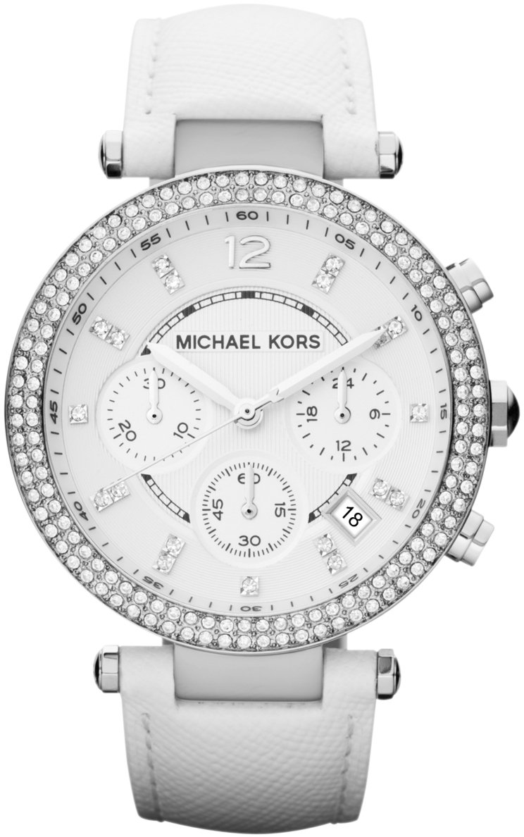 Michael Kors Parker Watch for Women - Analog Leather Band - MK2277