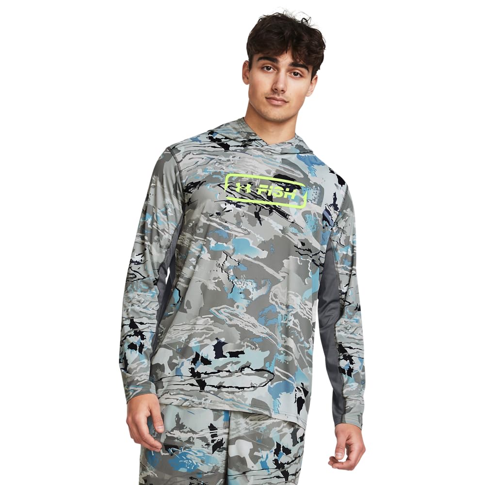 Amazon.com: Under Armour Men's Iso-Chill Shorebreak Camo Hoodie