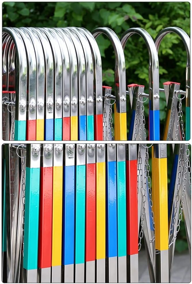 Barrière de sécurité extensible rétractable réglable en acier pour garage - 5