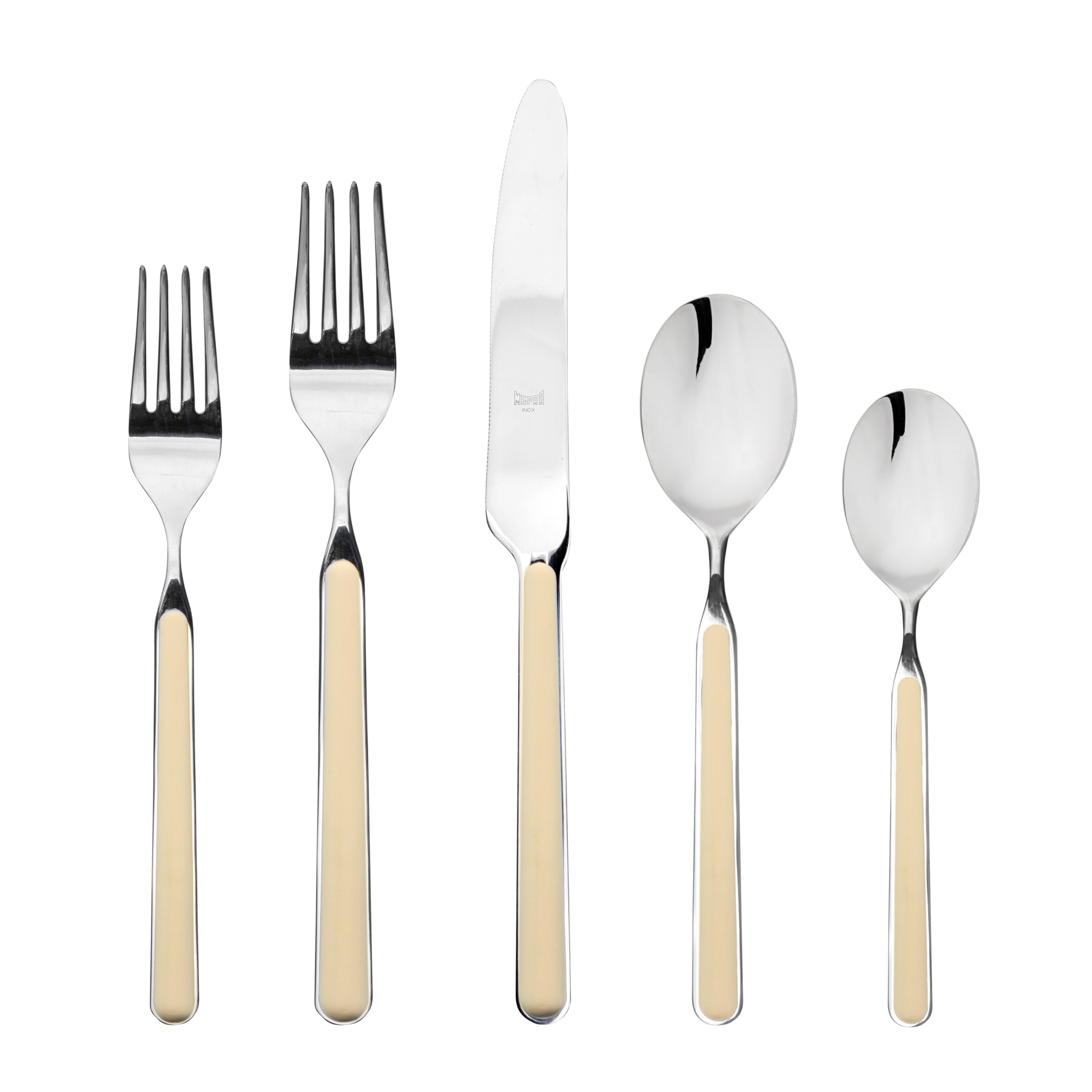 MEPRA 10N722005 Fantasia Petroleum 5-Piece Durable 18/10 Stainless Steel European and American Style Flatware Cutlery Set for Fine Dining, Dishwasher Safe - Service for 1 — Amazon image 32