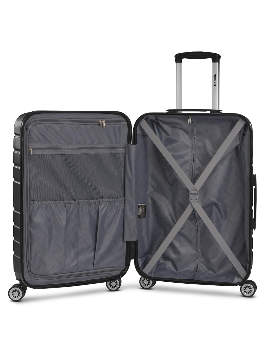 Bench mittelgroßer Hartgepäck Check-in Koffer | Trolley 42 x 26 x 69 cm aus hochwertigem, robustem ABS Material | für Damen und Herren | 4 Doppelrollen & TSA-Schloss | Seattle Serie