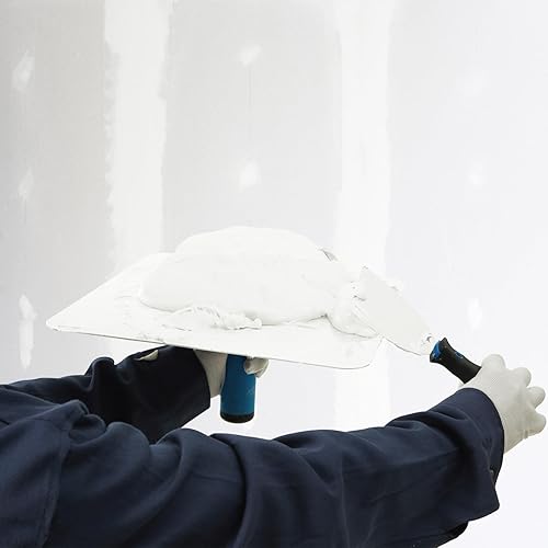 Miniatura 8 de STIRLINGEAR Kit de herramientas para paneles de yeso, aluminio Hawk de 13 pulgadas, incluye mango ergonómico de agarre suave y cuchillo de junta de