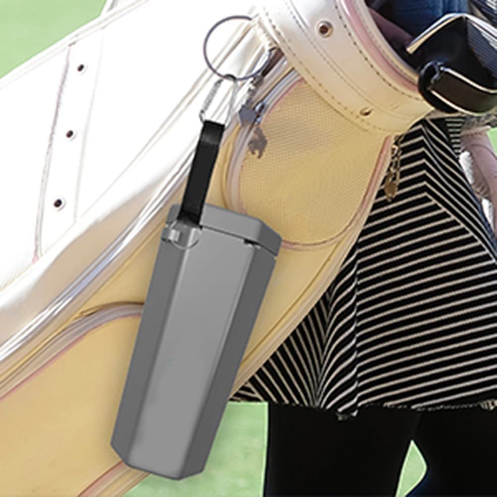 ZYWUOY Rondelle de balle de golf, nettoyeur de balle de golf portable avec serviette, kit de nettoyage multifonction pour club de golf, sacs ou chariots de golf