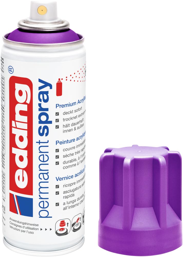 edding 5200 Permanent Spray - beere matt - 200 ml - Sprühlack