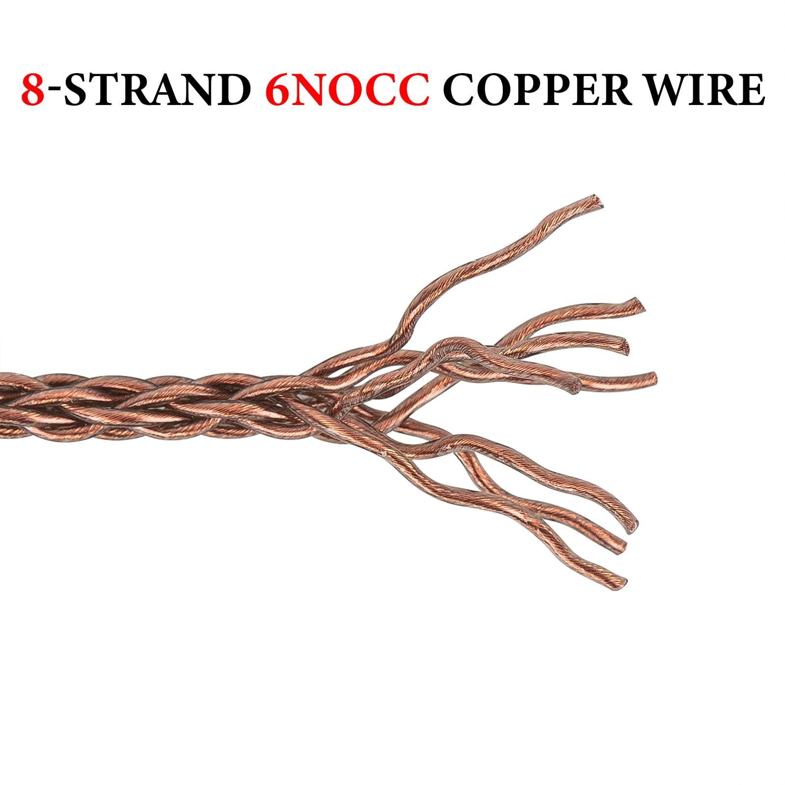Câble équilibré Geekria Apollo 4,4 mm, 5 pôles mâle vers mâle, 8 brins en cuivre monocristal OCC 6N, pour iFi Zen DAC V2/V3, Zen Can, Zen Blue3 (NON pour appareils 3,5 mm) - 18 cm