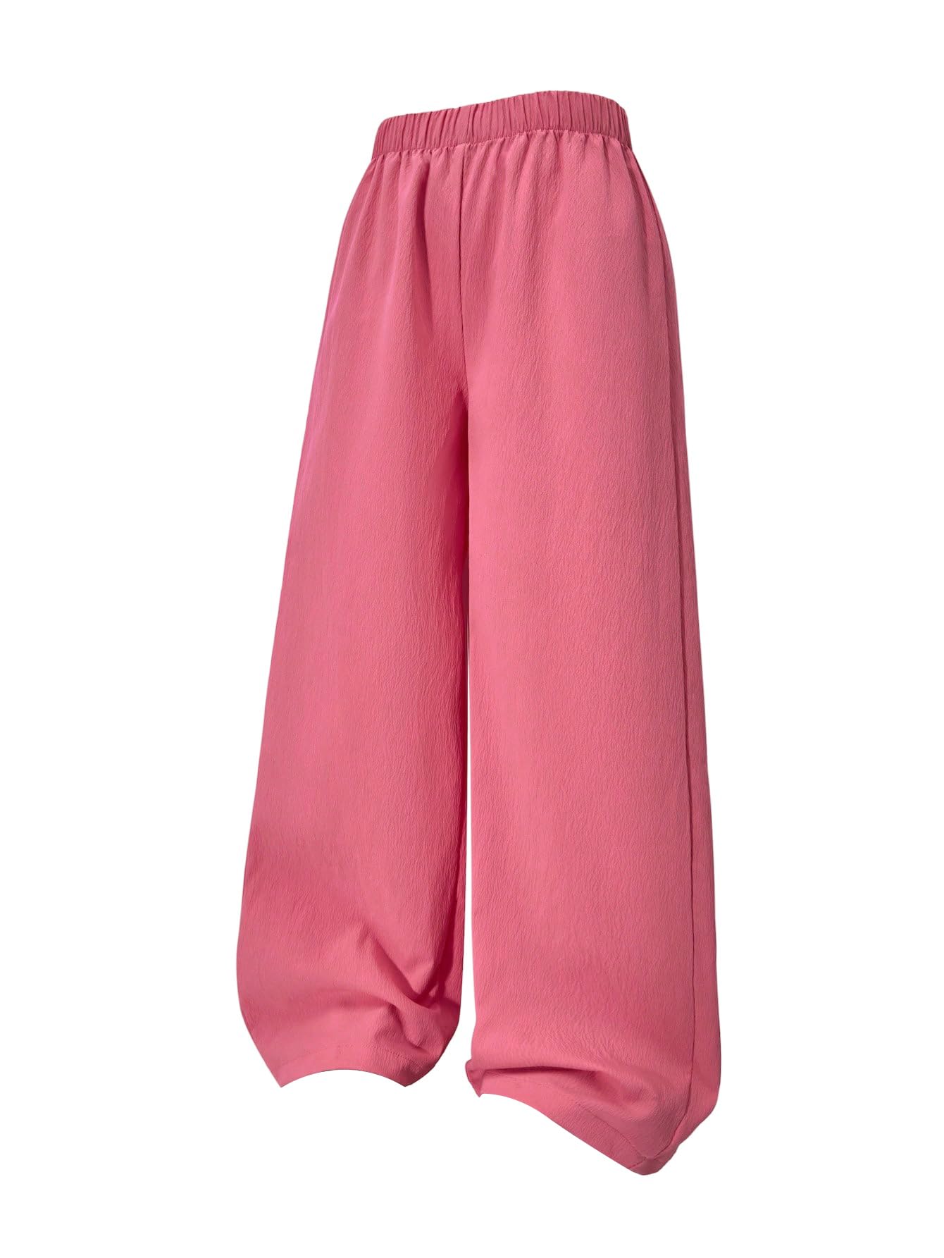 SweatyRocks Jogginghose Mädchen 122-152 Baggy Jogginghose Wide Leg Hose Winterhose Teenager Mädchen Sweathose Weites Bein Bequeme Hose