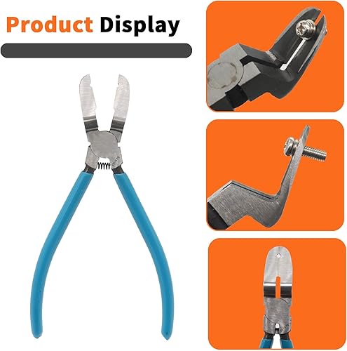 Miniatura 3 de Aspaton Alicates de corte diagonal multiuso, cortadores de alambre de descarga, herramienta de extracción de clip de panel de molduras de coche,