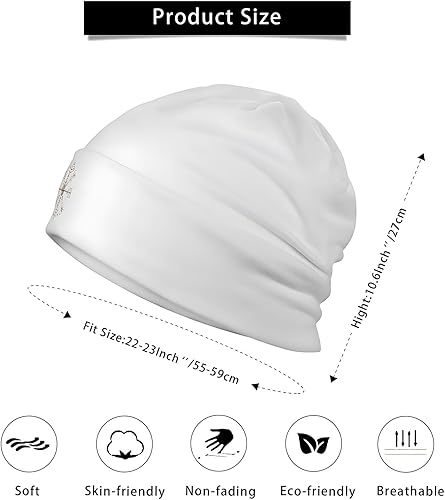 Miniatura 5 de Viking Vegvisir - Gorro para hombre, diseño de brújula de mito nórdico con impresión 3D, gorro fino cálido para invierno