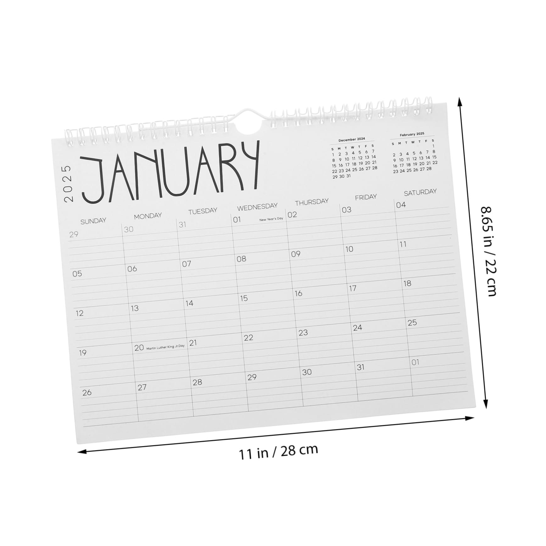 Calendario 2026 - Calendario De Pared 2026, Enero 2026 - Diciembre 2026, Calendario 2026 De 12