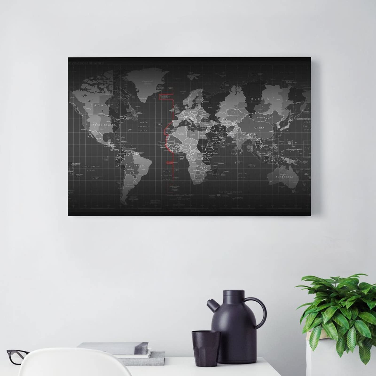 イギリスの地図　壁掛け Amazon.co.jp: HISTORIX Vintage 1853年ロンドンイギリス地図