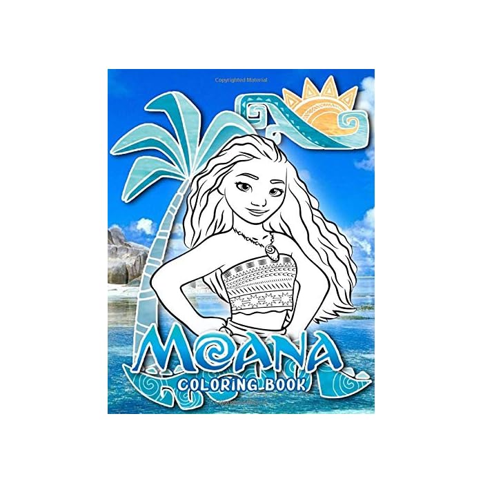 Buy Moana Coloring Book: Moana Color Wonder Coloring Books For Adults ...