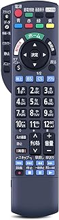 N2QAYB001066 for Panasonic パナソニックリモコン VIERAリモコン ビエラリモコン パナソニックテレビリモコン TH-40DX600 TH-49DX600対応