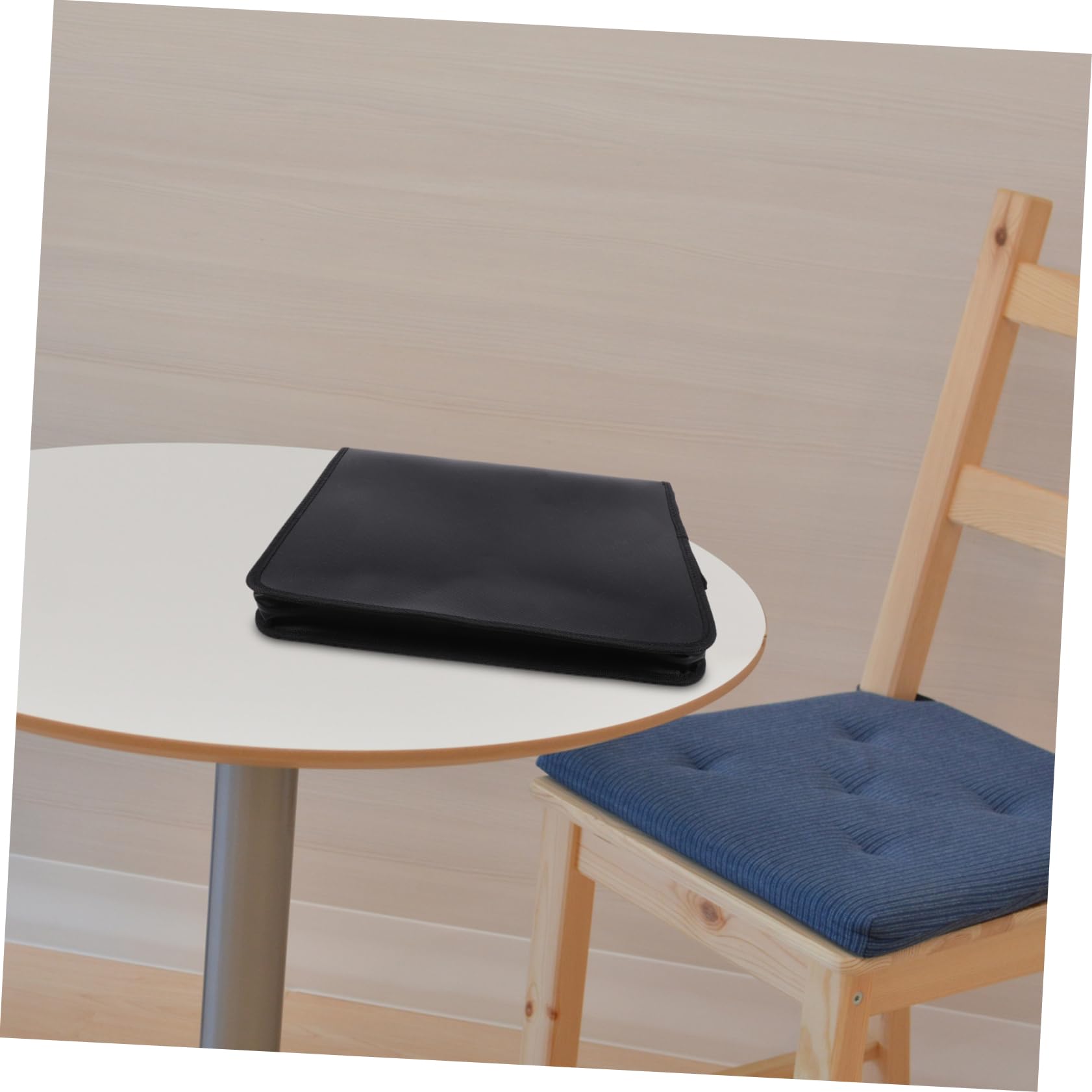 Cartella Portadocumenti a Fisarmonica 12 Tasche in Pp Nero | Formato A4, Capienza Ampia, Chiusura con Zip, Etichette Colorate per Ricevute e Bollette