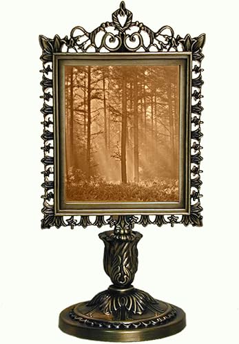 Woodland Sunbeams - Lámpara de acento victoriano de litofán de porcelana