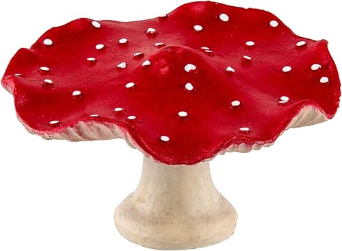 Soporte de incienso para palos, soporte para incienso en forma de hongo rojo, soporte para quemador de incienso, soporte para inciensos, soporte