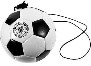 BESPORTBLE Bola De Futebol Infantil Equipamento De Broca De Futebol Futebol Com Corda Futebol Com Corda De Treinamento Quicar A Bola Jogar Futebol Ferramenta Auxiliar De Treinamento Infantil