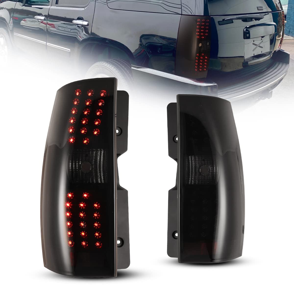 Amazon | Nixon オフロード LED テールライト アセンブリ 2007-2014