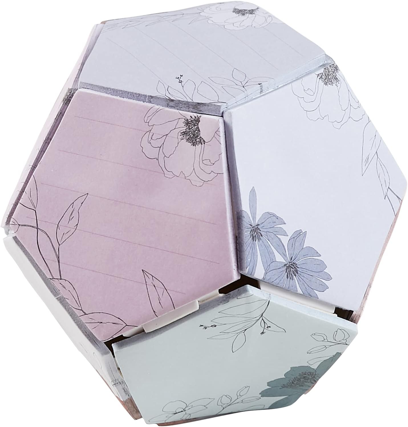 Sticky Note Ball in Bloom Design. 300 Total Adhesive Sheets Between