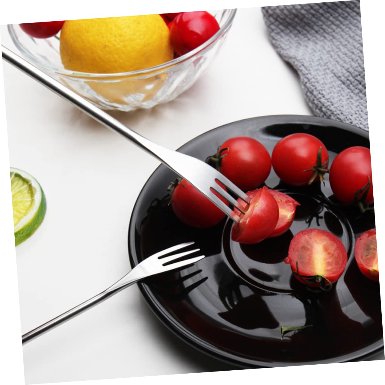 12pcs Chocolate Fondue Fork Ice Cream Fondue Forks Chocolate Fondue Sticks Exquisite Forks Fondue Pot Forks Kitchen Fondue Forks Fine Chocolates Handle Cheese Stainless Steel