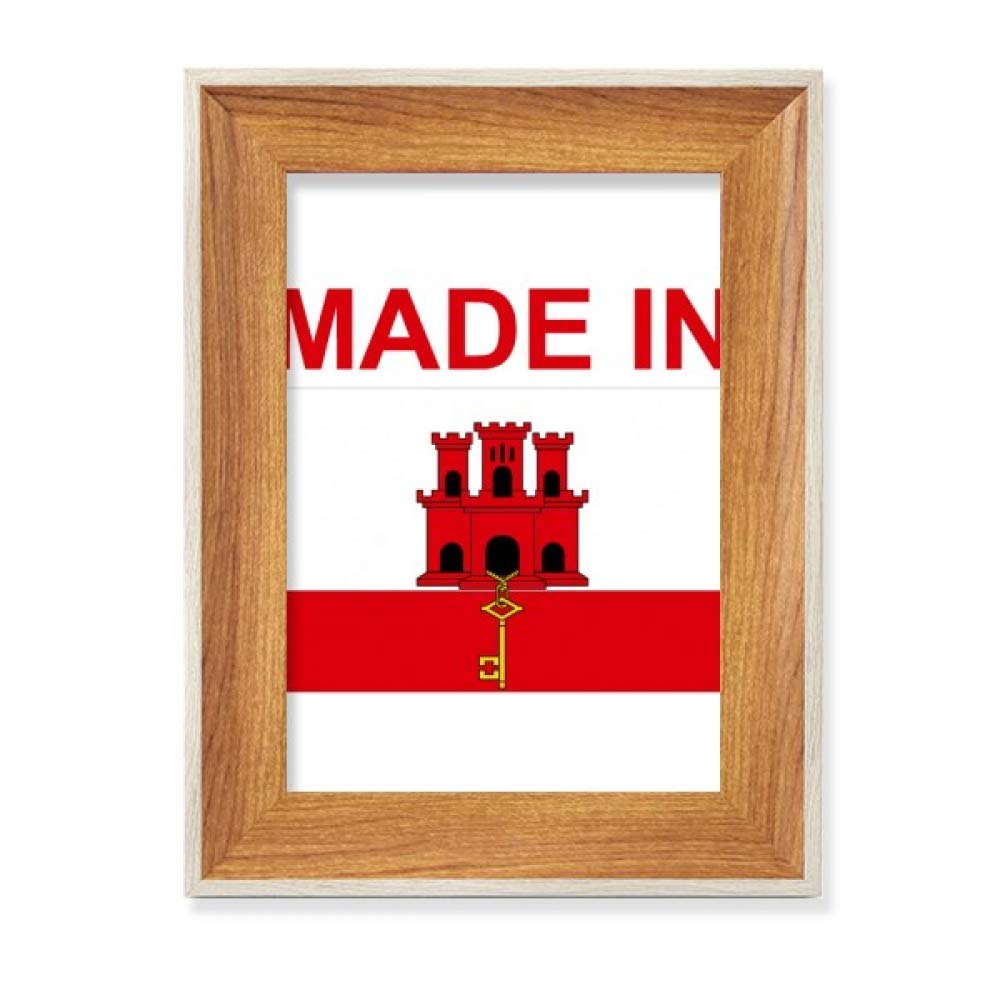 Marco de Fotos de Madera de Gibraltar Premium Arte y Pintura para Mesa de Despacho