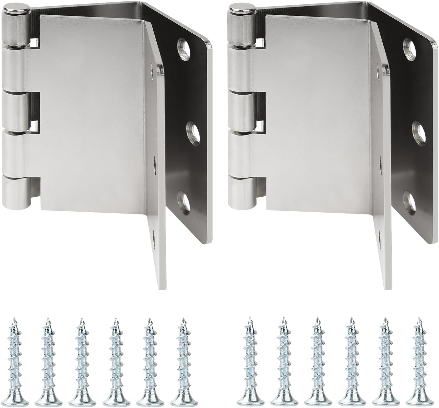 Swing Clear Offset Hinge, 31/2 Inches, 5/8" Radius Corner, Fits Doors