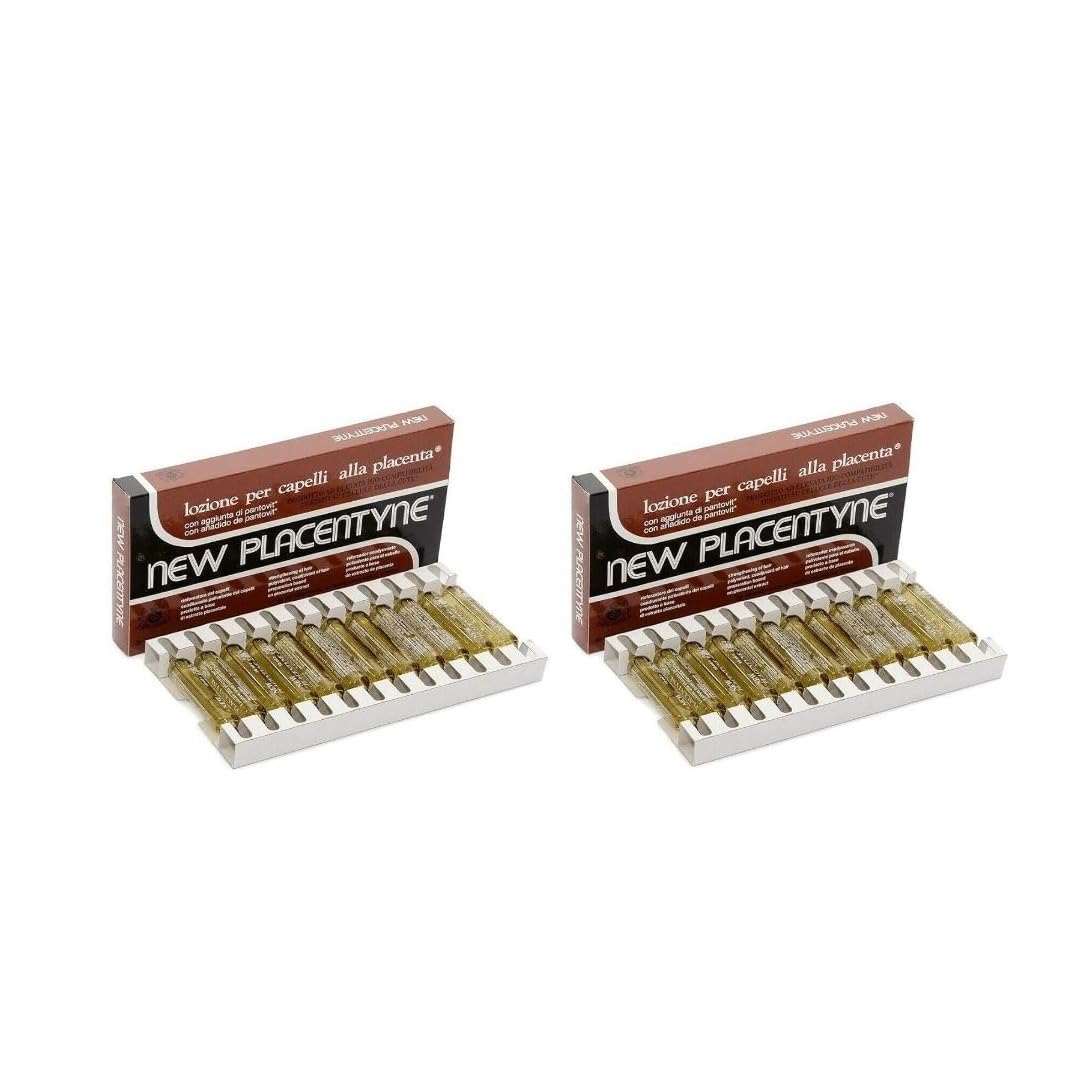 FIALE NEW PLACENTYNE CAPELLI ANTICADUTA ALLA PLACENTA 24 FIALE RISTRUTTURANTE | 24 FIALE DA 10 ML
