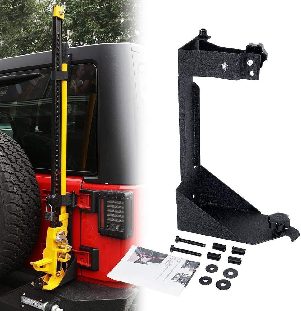 Sponsored Ad – High Lift Jack Mount Rear Hi Lift Jack Mount Carrier Mounting Brackets for 2007-2017 Jeep Wrangler JK Offroad