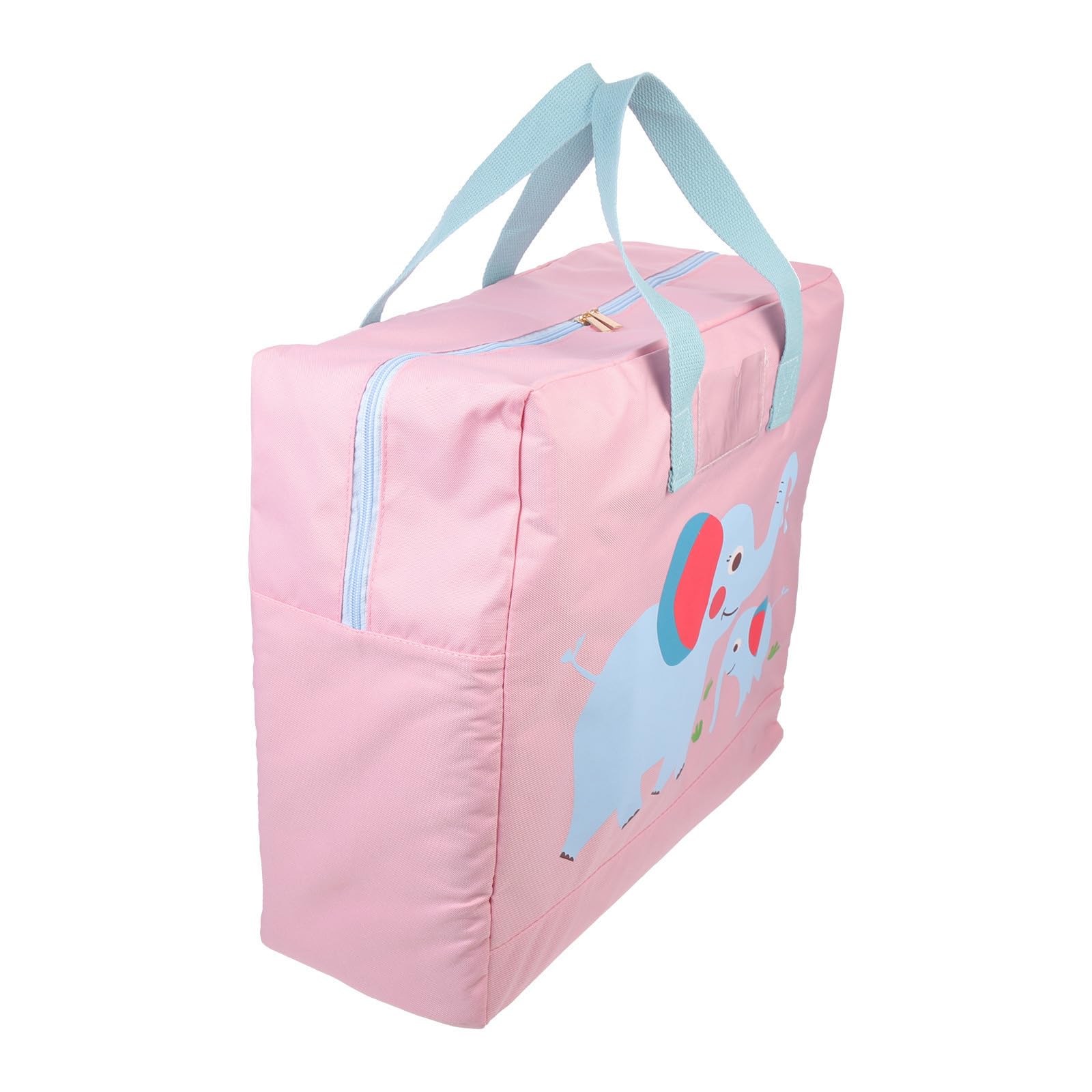 Bolsa de tela Oxford a prueba de polvo para guardar colchas con asas reforzadas