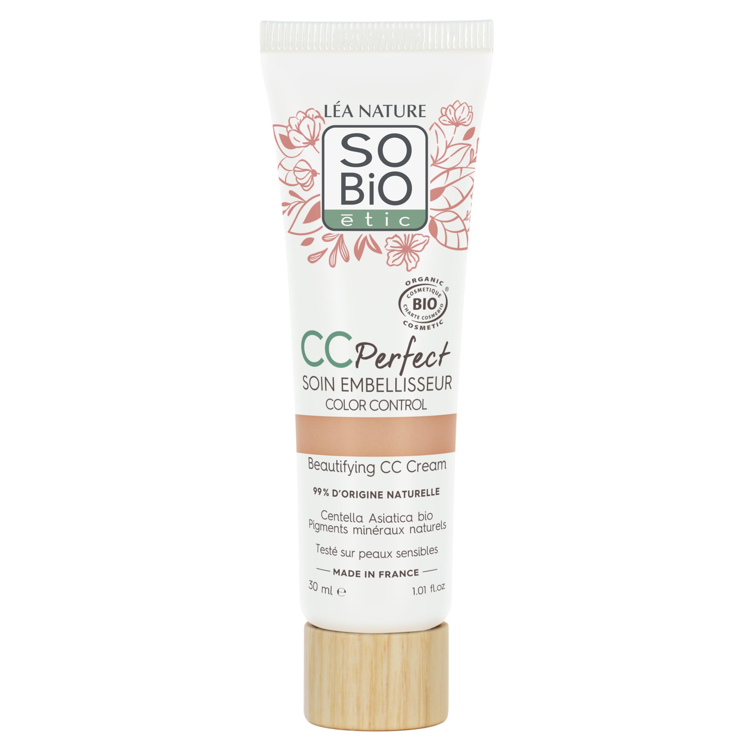 LÉA NATURE SO Bio Étic CC Creme Colour Control Certified Organic - Perfect, light, 30 ml (Pack of 1)