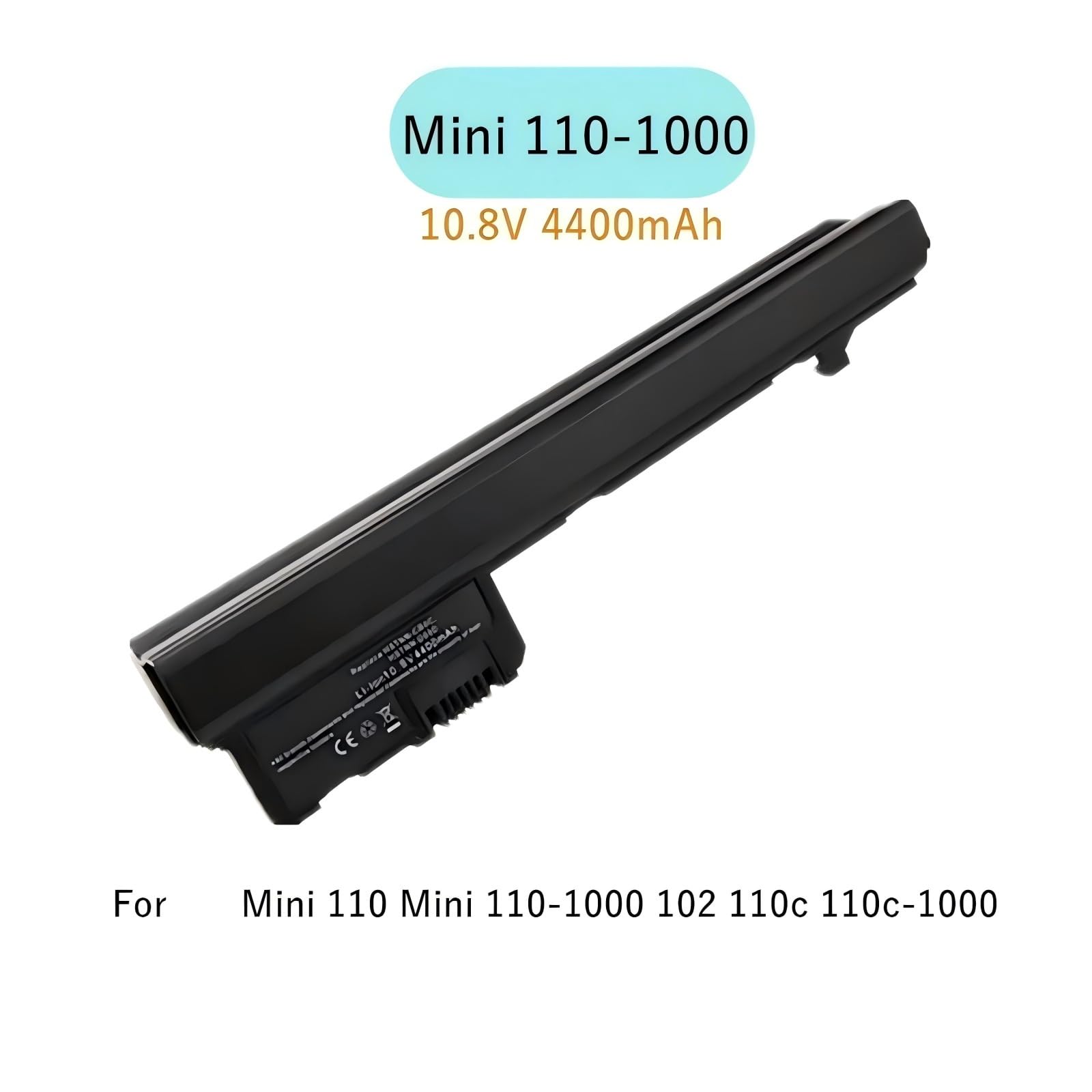 Batteria for laptop, compatibile for HP Mini 110 Mini 110-1000 102 110c 110c-1000 NY221AA NY220AA HSTNN-LBOC 537626-001 HSTNN-CBOC.