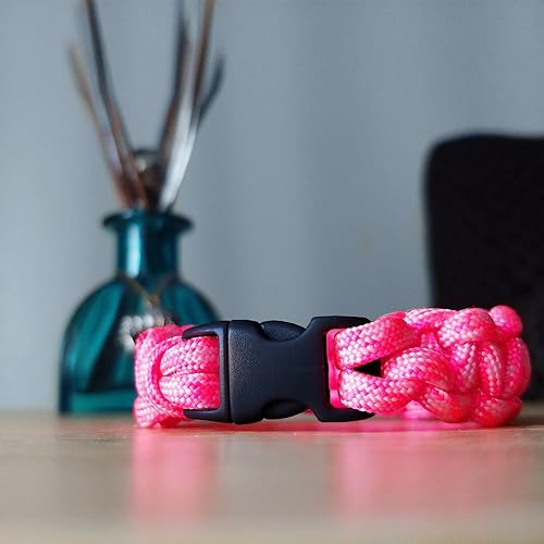 Miniatura 4 de Pulsera y kit de proyecto de paracaídas  550 cuerdas de paracaídas, hebillas, mosquetones, llaveros  (los kits de inicio y herramientas incluyen