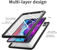 AICase iPad Pro 11 vízálló tok 2020-2022 teljes védelemmel és nyakpánttal 3