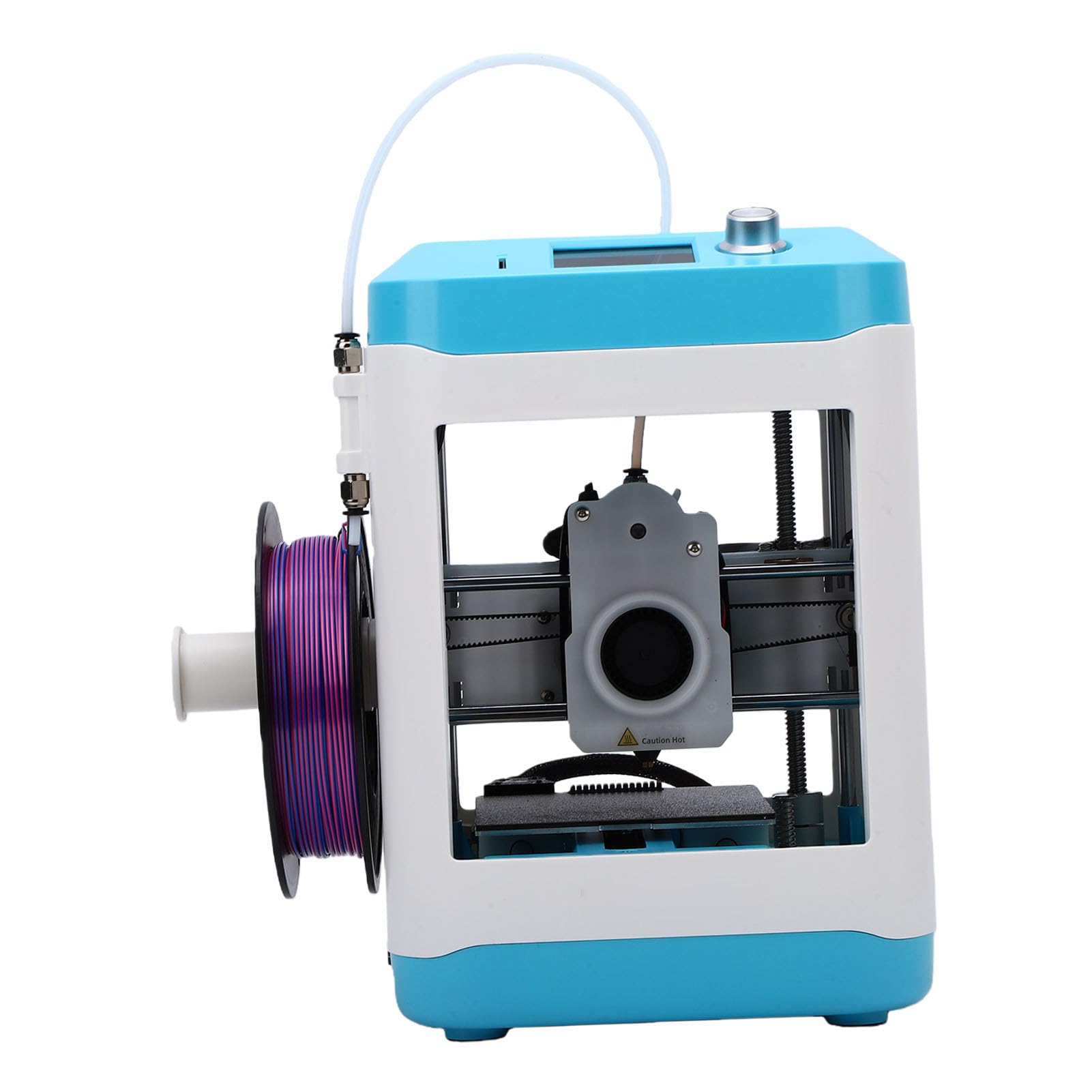 Demeras Mini Stampante 3D Preassemblata per Bambini Principianti con Livellamento Automatico Dimensioni Compatte 3,94x4,33x3,94 (Spina europea)