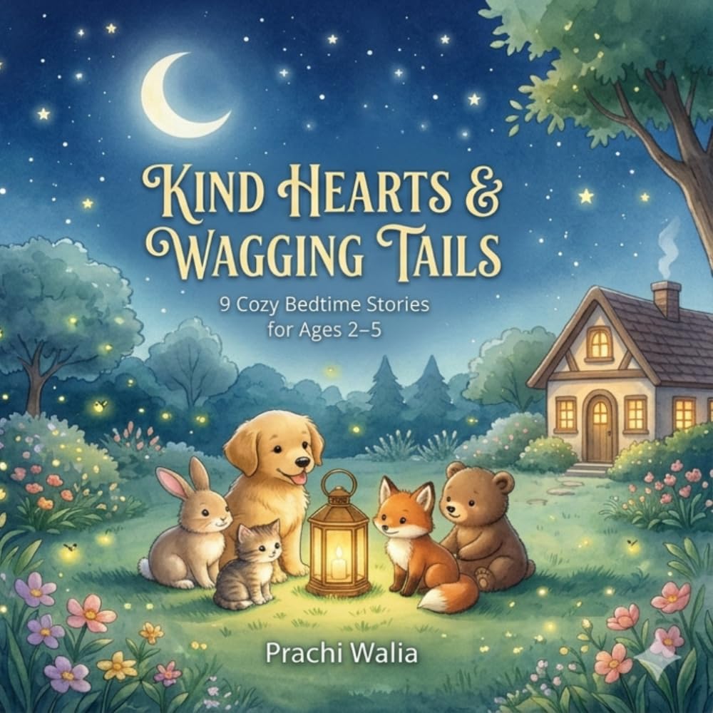 KIND HEARTS & WAGGING TAILS: 9 Cozy Bedtime Stories for Ages 2–5