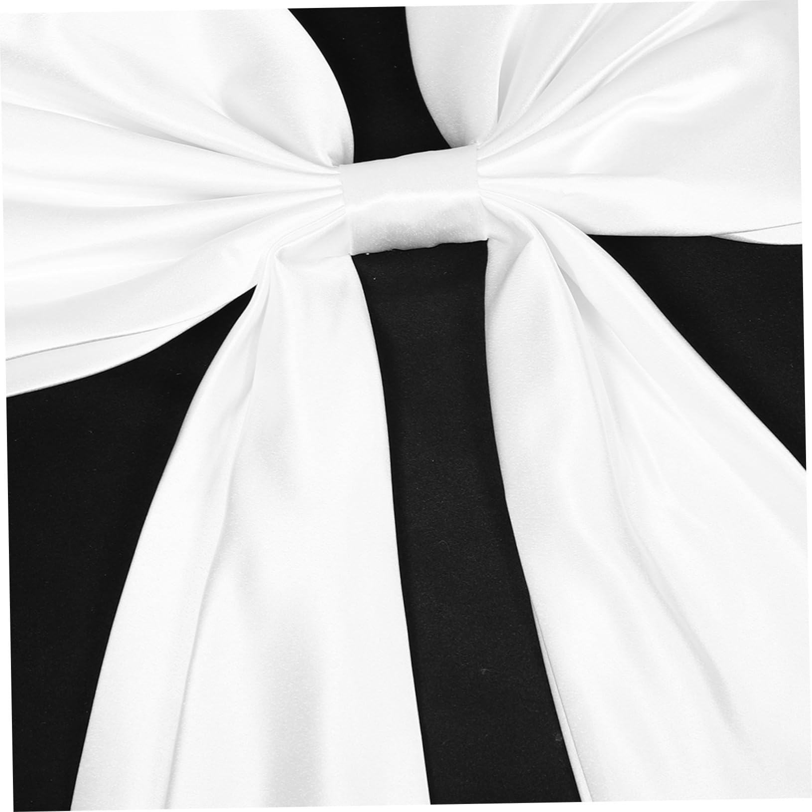 PACKOVE Braut Schleier Weißer Satinband Schleppenschleife mit Schleifenverzierung für Hochzeitskleider und Abendkleider Elegantes Brautaccessoire
