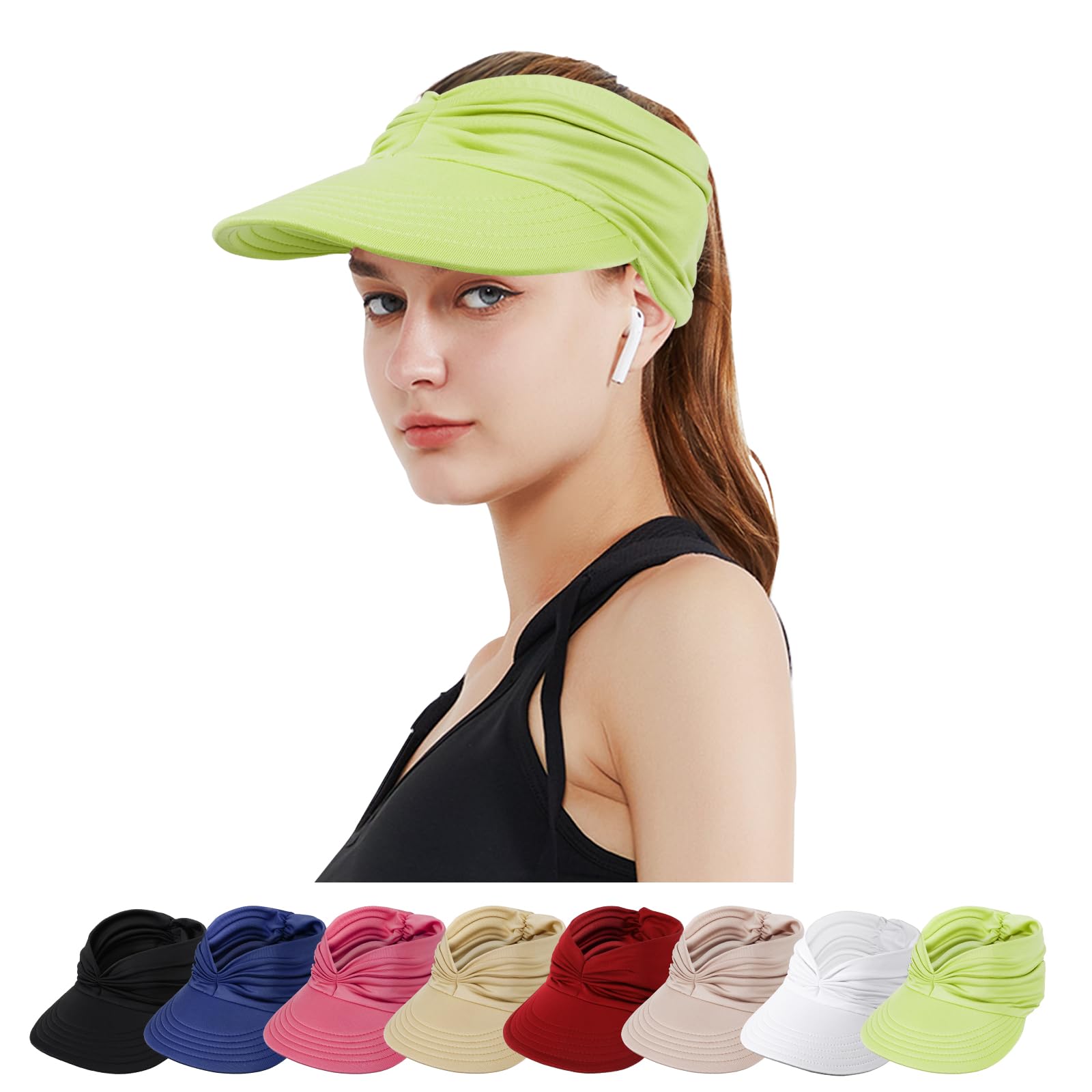 Men's Ultra Thin Big Brim Baseball Cap - UV Protect, Mesh & Taffeta, Lightweight Sun Hat - View #9