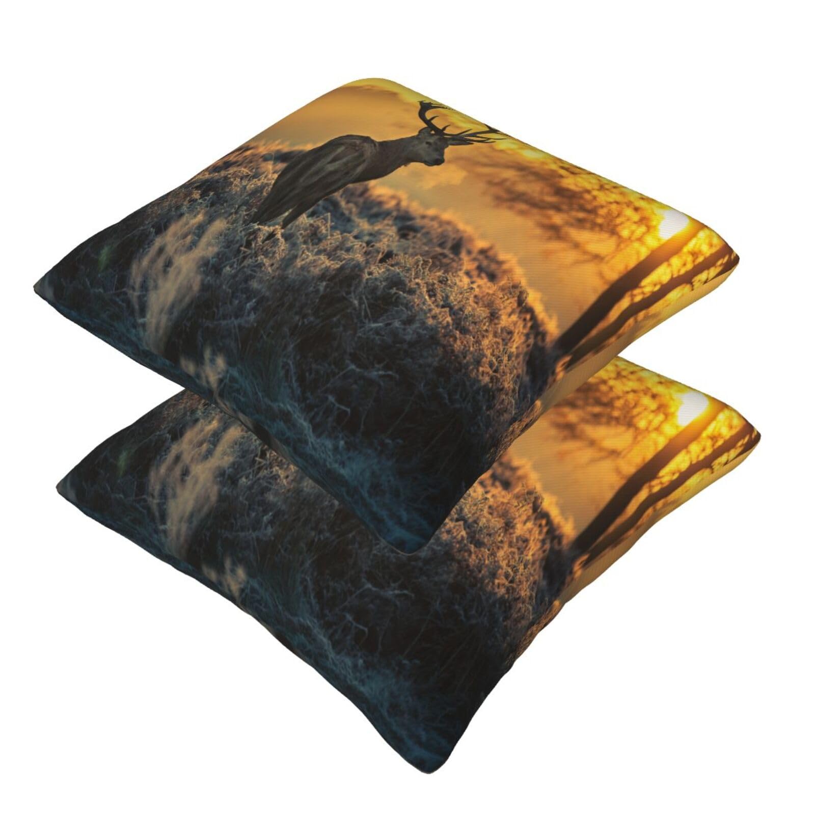 Set Di 4 Federe Per Cuscini 40x40 Cm – Colore Grigio, In Lino, Con Cerniera Invisibile Per Divano E Esterno - 3