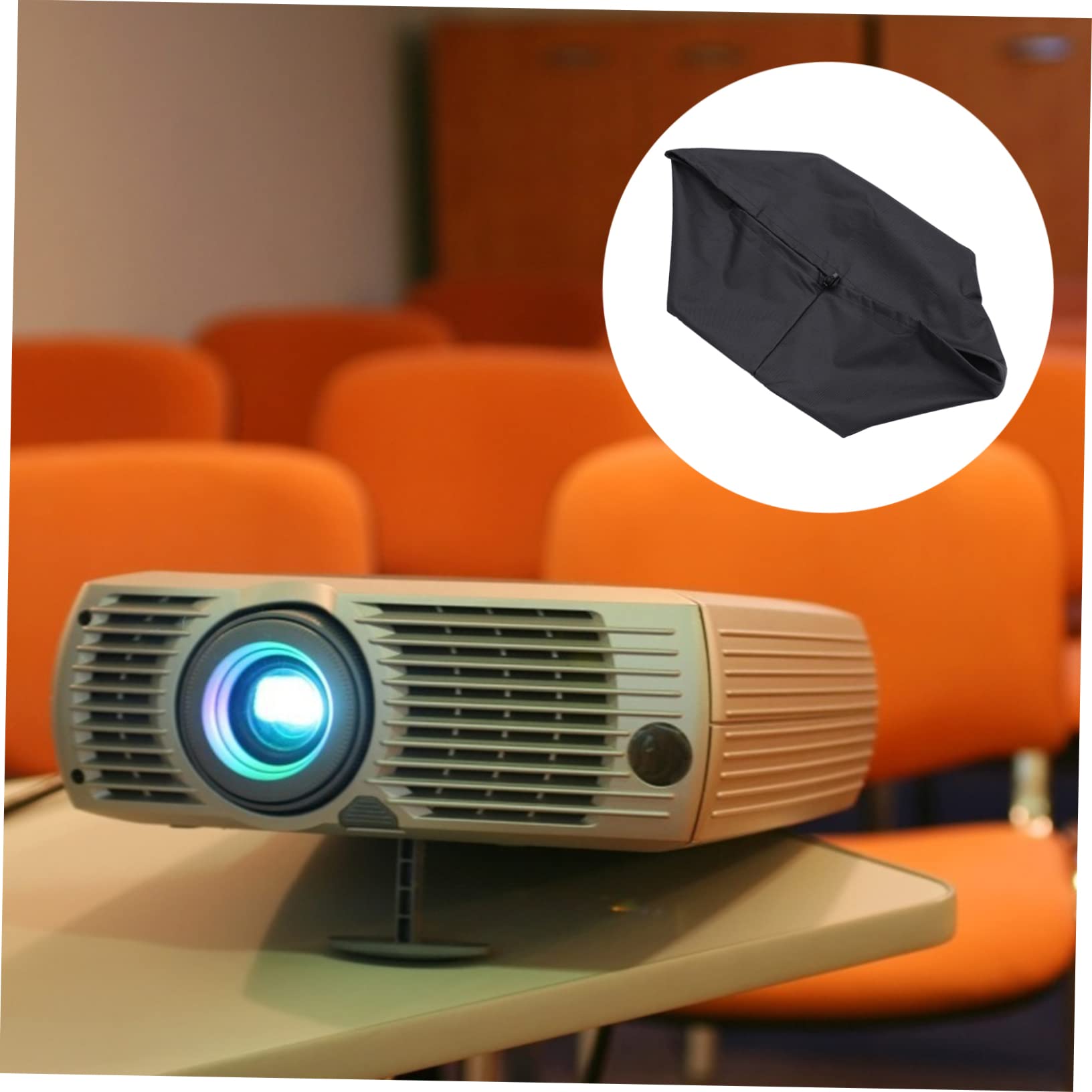 Gadpiparty 3stücke Wasserdichte Projektor Schutzhülle Aus Oxford Und Schmutzschutz Für Heimkino Und Möbel Langlebig Und Einfach Zu Verwenden Schwarz