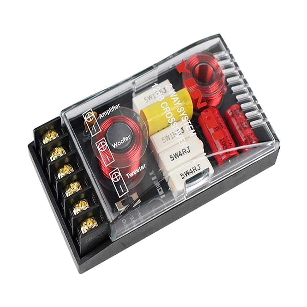 Crossover Audio Per Auto Da 160W – 2 Pezzi, Divisore Di Frequenza Universale 12V, Suono Stabile E Facile Da Montare - 4