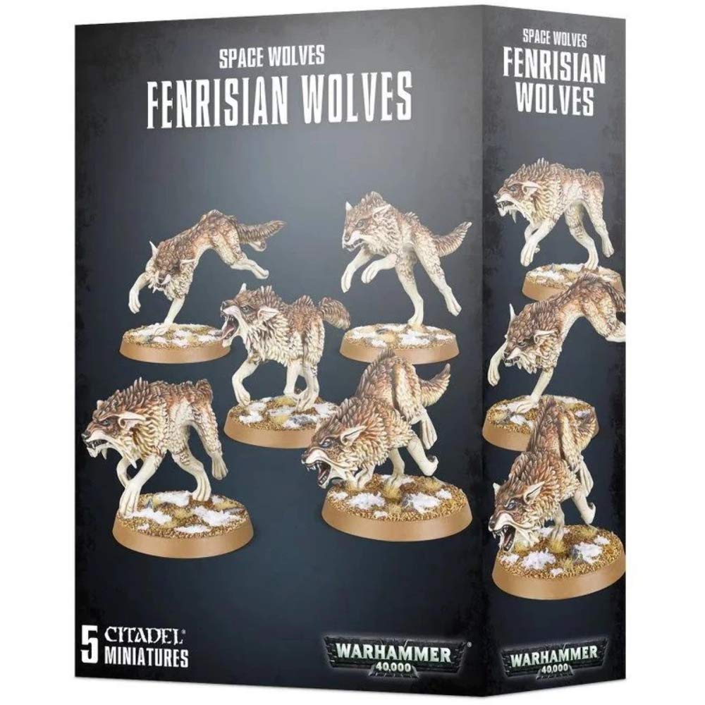 Games Workshop Warhammer 40k: Space Wolves - Fenrisian Wolves