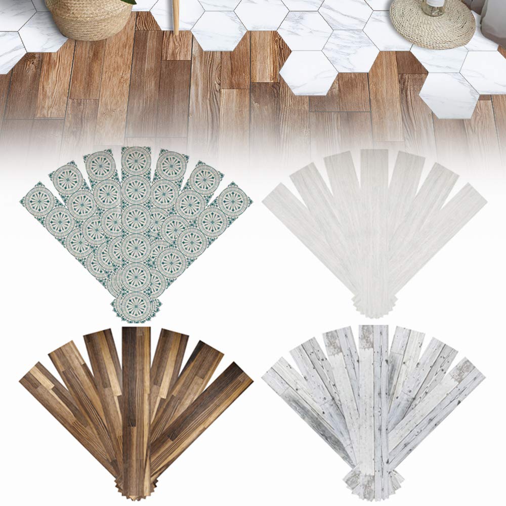 Buy ION 7 PCS Floor Wall Tiles Floor Sticky Back Sticker, SelfAdhesive