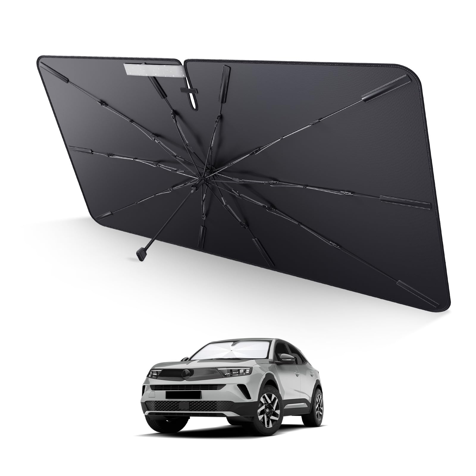 Parasol Plegable AutoTech Park Para Ford Mustang Coupe 2024 2025 Ajuste Personalizado 819727