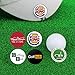 Aikiprety Cracker Golf Ball Marker, Premium Golf Accessories & Funny Golf Gifts for Men Women Golfers (King 5pcs)
