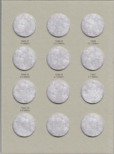 Miniatura 7 de H.E. Harris & Co. US Walking Liberty Half Dollar Coin Folder Two Volume Set 1916  1947#s 2693, 2694